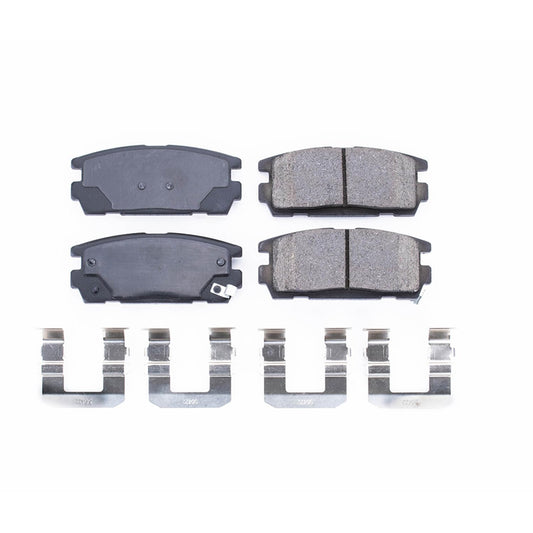 Powerstop 17-1275 Z17 Replacement Ceramic Brake Pads Rear