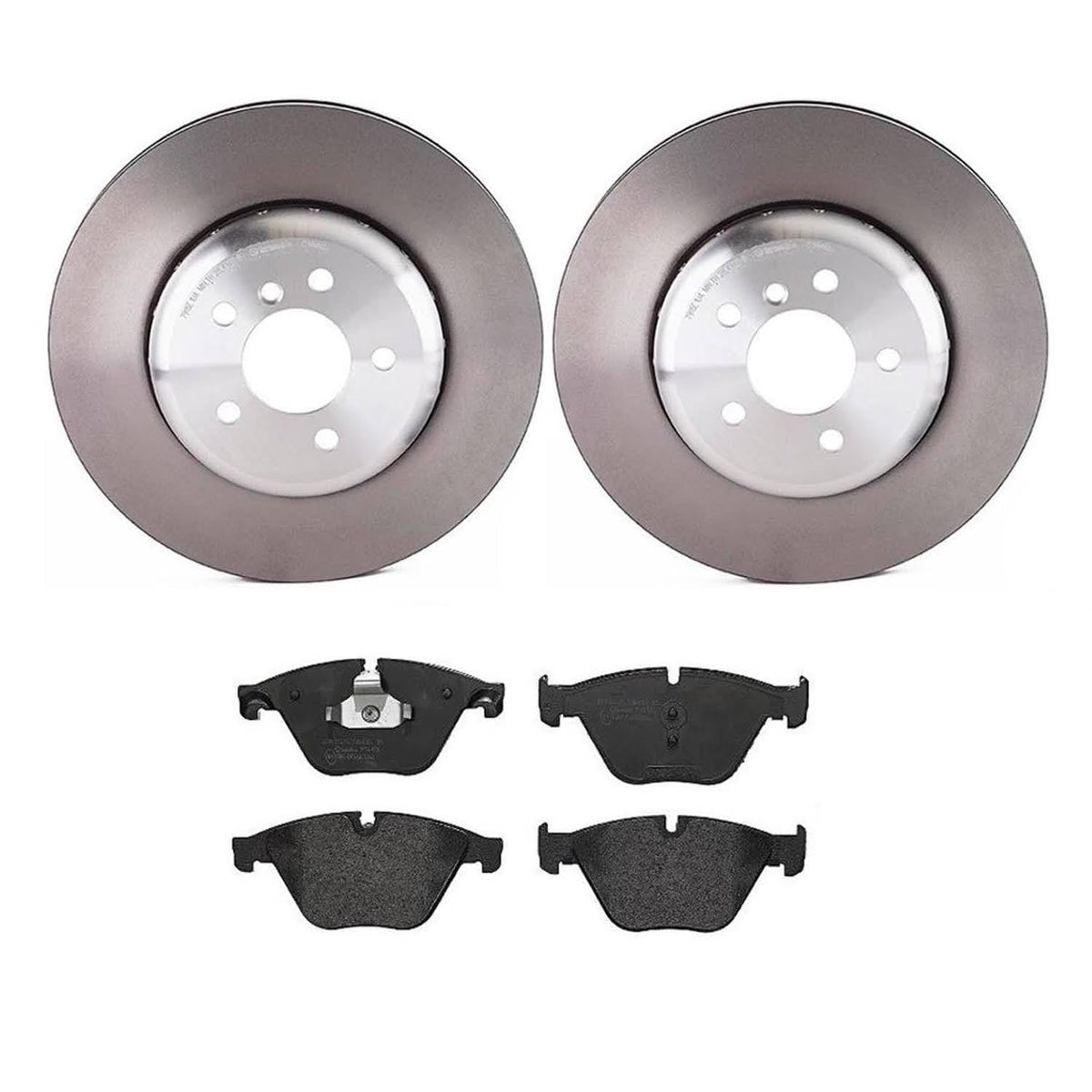 BREMBO KT04390 Brembo KT Series Premium Brake Kit (KT04390) for BMW 535d/535i/640i & Gran Coupe 2011–2019, ActiveHybrid 5 | High-Performance Brake Pads & Rotors | OE Fit