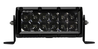 Rigid Industries 106213BLK Rigid Industries E-Series 6 Inch PRO LED Light Bar Spot Midnight Edition