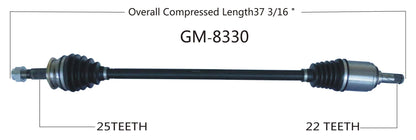 TRAKMOTIVE GM-8330 Trakmotive GM-8330 NEW CV AXLE