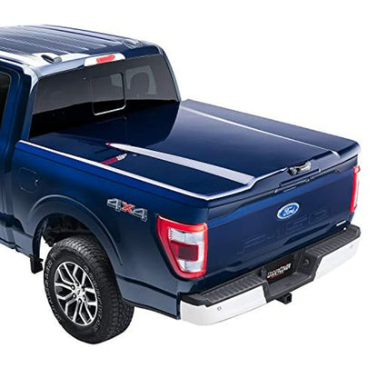 RealTruck UC2208L-UM RealTruck UnderCover Elite LX One-Piece Truck Bed Tonneau Cover – UC2208L-UM – Fits 2021 - 2025 Ford F-150 (UM - Agate Black) 5' 7" Bed (67.1")