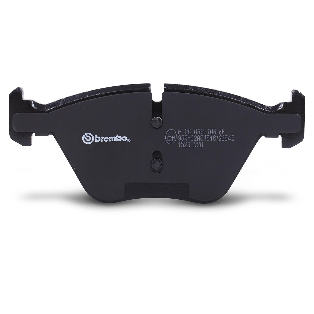 BREMBO P06036 Brembo P06036 Low-Met Front Disc Brake Pad Set BMW/BMW (BRILLIANCE) OE# 34116771868