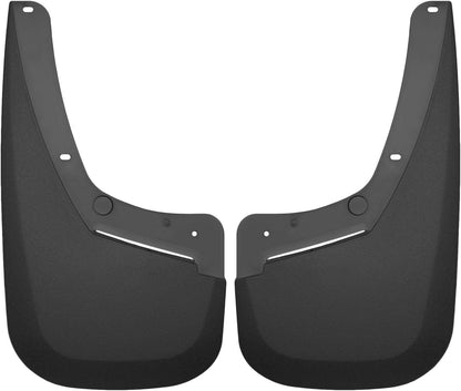 Husky Liners 58521 Husky Liners — Front Mud Guards – Fits 2021-2024 Ford F-150 (King Ranch, Lariat, Limited, Platinum, SSV, Tremor, XL, XLT) - Black, 2 Pc – 58521