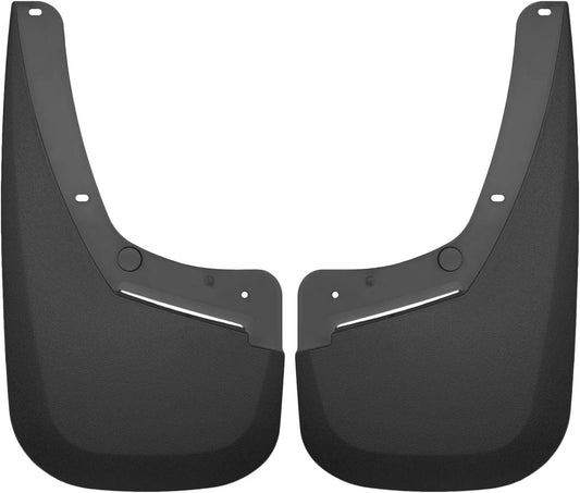 Husky Liners 58521 Husky Liners — Front Mud Guards – Fits 2021-2024 Ford F-150 (King Ranch, Lariat, Limited, Platinum, SSV, Tremor, XL, XLT) - Black, 2 Pc – 58521