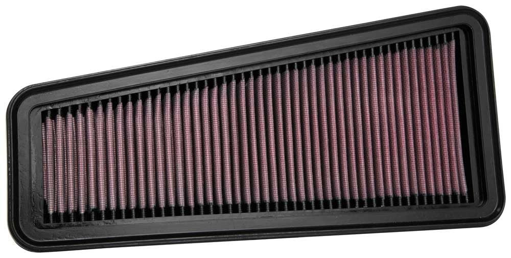 K&N FILTER 33-2281 K&N High-Flow Original Lifetime Engine Air Filter: Increase Power: Premium, Washable: Compatible with 2002-2020 TOYOTA: 4Runner, Tacoma, Tundra, FJ, Hilux, Land Cruiser, 33-2281