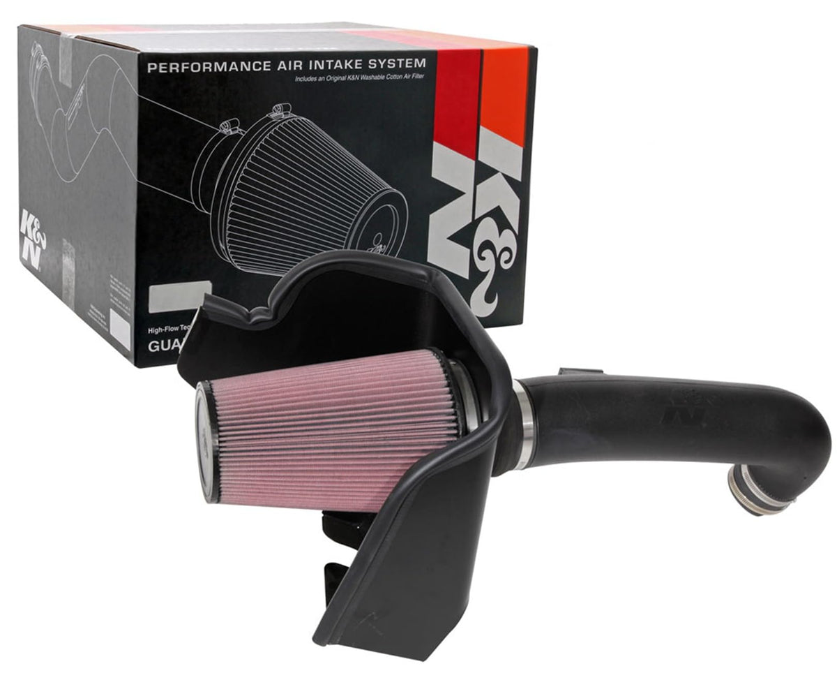 K&N FILTER 63-2614 K&N Cold Air Intake System: High-Flow Air Filter, Increase Performance & Towing: Compatible with 2020-2025 FORD: F250, F350, 63-2614