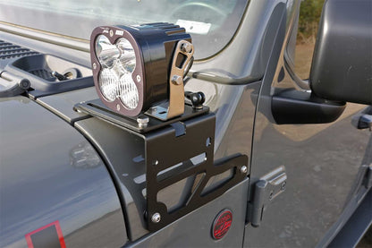 FABTECH FTS24270 Fabtech FTS24270 Light Bracket Kit Fits Jeep Wrangler