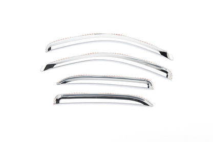 PUTCO 480033 Putco Element Chrome Window Deflectors Fits Chevy Tahoe/GMC Yukon 2007-2014 - Set of 4 - in Channel Install
