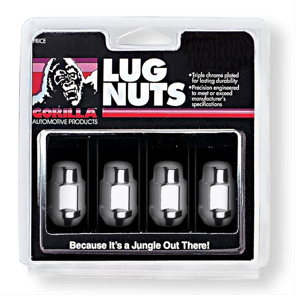 GORILLA 41177B Gorilla Automotive 41177B Acorn Bulge Seat Lug Nuts (7/16" Thread Size)