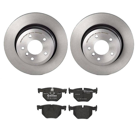 BREMBO KT04406 Brembo KT Series Premium Brake Kit (KT04406) for BMW 525xi/528xi/530xi/535xi 2006–2010 | High-Performance Brake Pads & Rotors | Direct OE Replacement