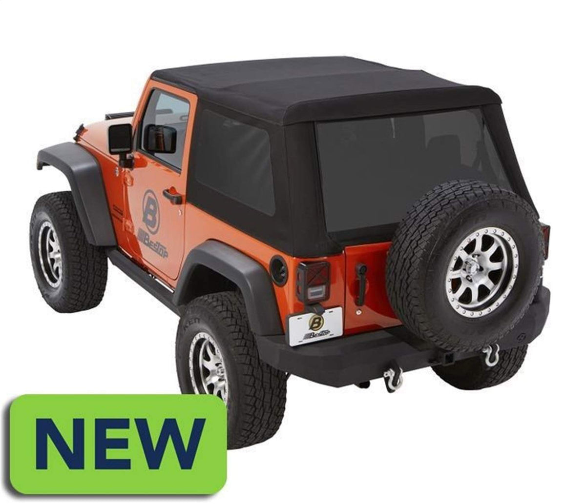 BESTOP 54922-35 Bestop Trektop Glide 5492235 for Jeep Wrangler JK 2-Door 2007-2018