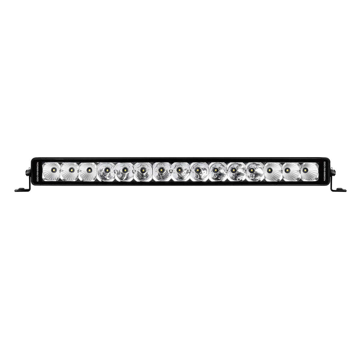 GO RHINO 5456620LT Go Rhino RC4 Bull Bar w/ 20" Single Row LED Light Bar & Mounting Brackets | Mild Steel, Textured Black | 5456620LT | Fits 2016 - 2023 Toyota 4Runner Excludes Toyota Safety Sense & Limited Models