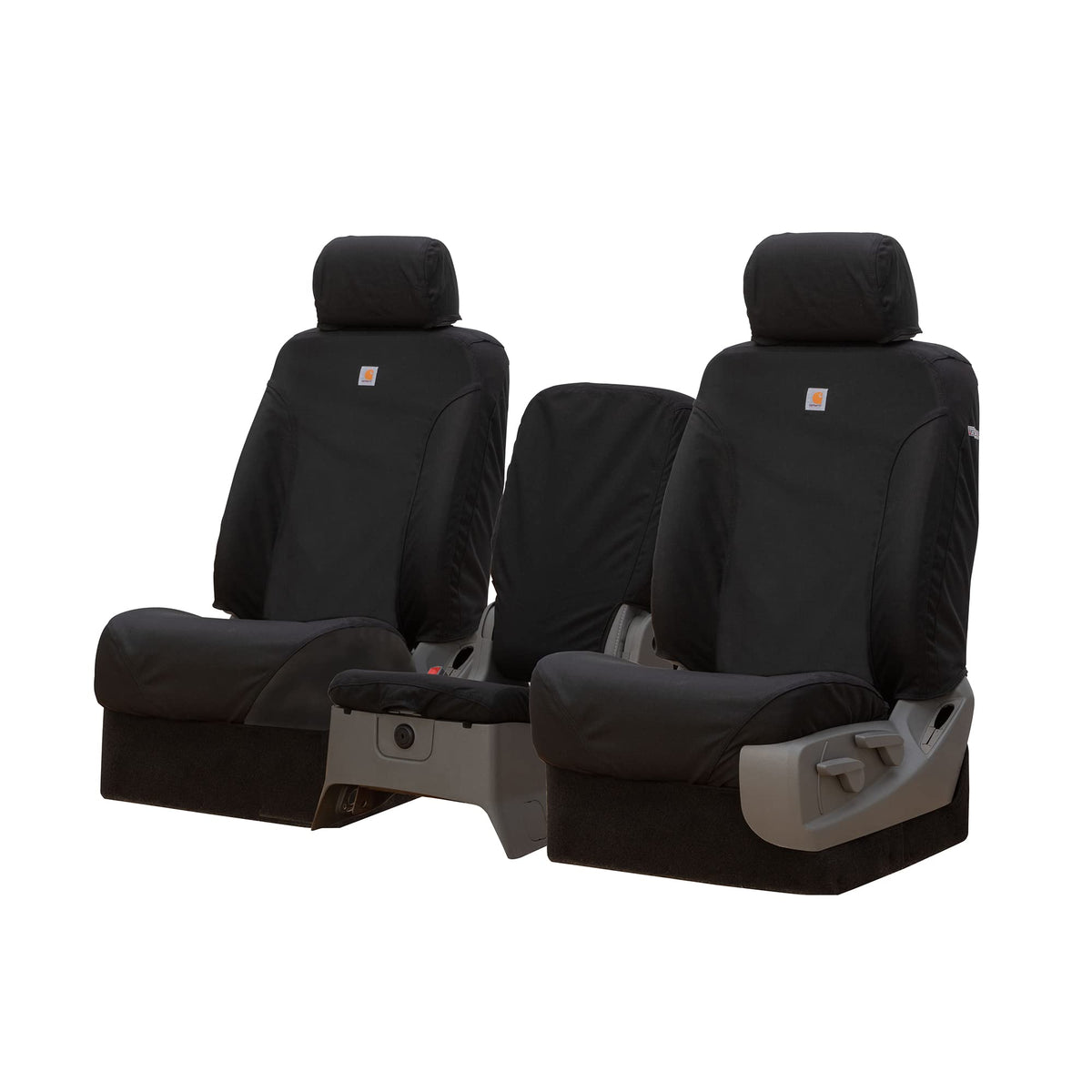 Covercraft SSC3484COBK Covercraft Carhartt Super Dux SeatSaver Custom Seat Covers – SSC3484COBK – 1st Row 40/20/40 Bench Seat – Compatible with 2019-2021 Ram 2500/3500 – Black