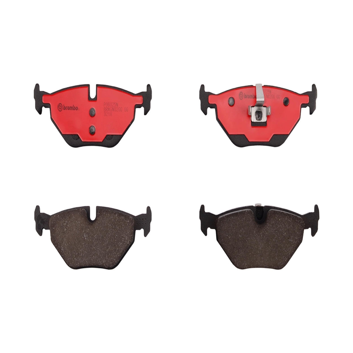 BREMBO P06025N Brembo P06025N Premium Ceramic Rear Disc Brake Pad Set ALPINA/BMW/BMW (BRILLIANCE)/MG/MG (NANJING)/MG (SAIC)/ROEWE (SAIC)/ROVER/WIESMANN OE# 34216778168