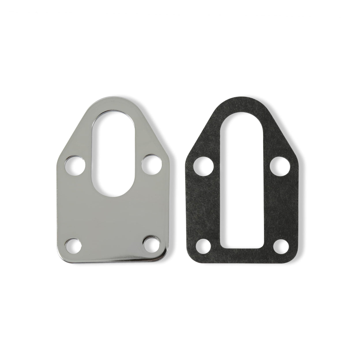 MR GASKET 1514 Mr. Gasket - 1514 Fuel Pump Mounting Plate, MTG PLT Sb Chev, Silver