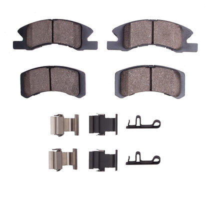 Dynamic Friction 1551-1731-01 DFC Front 5000 Advanced Brake Pads