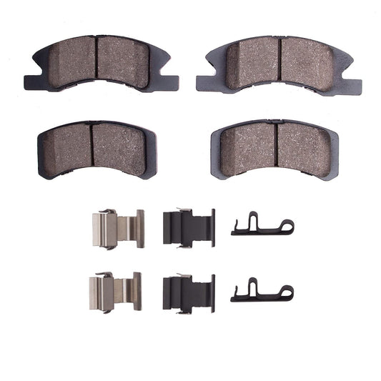Dynamic Friction 1551-1731-01 DFC Front 5000 Advanced Brake Pads