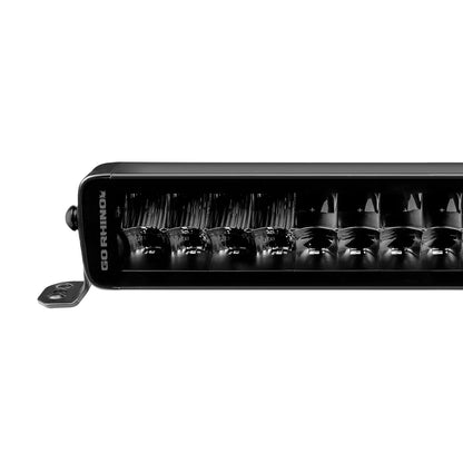 GO RHINO 753003011CDS Go Rhino Xplor Lighting: Blackout Series 32" Double Row LED Light Bar | Side & Track Mount, Aluminum, Black | 753003011CDS