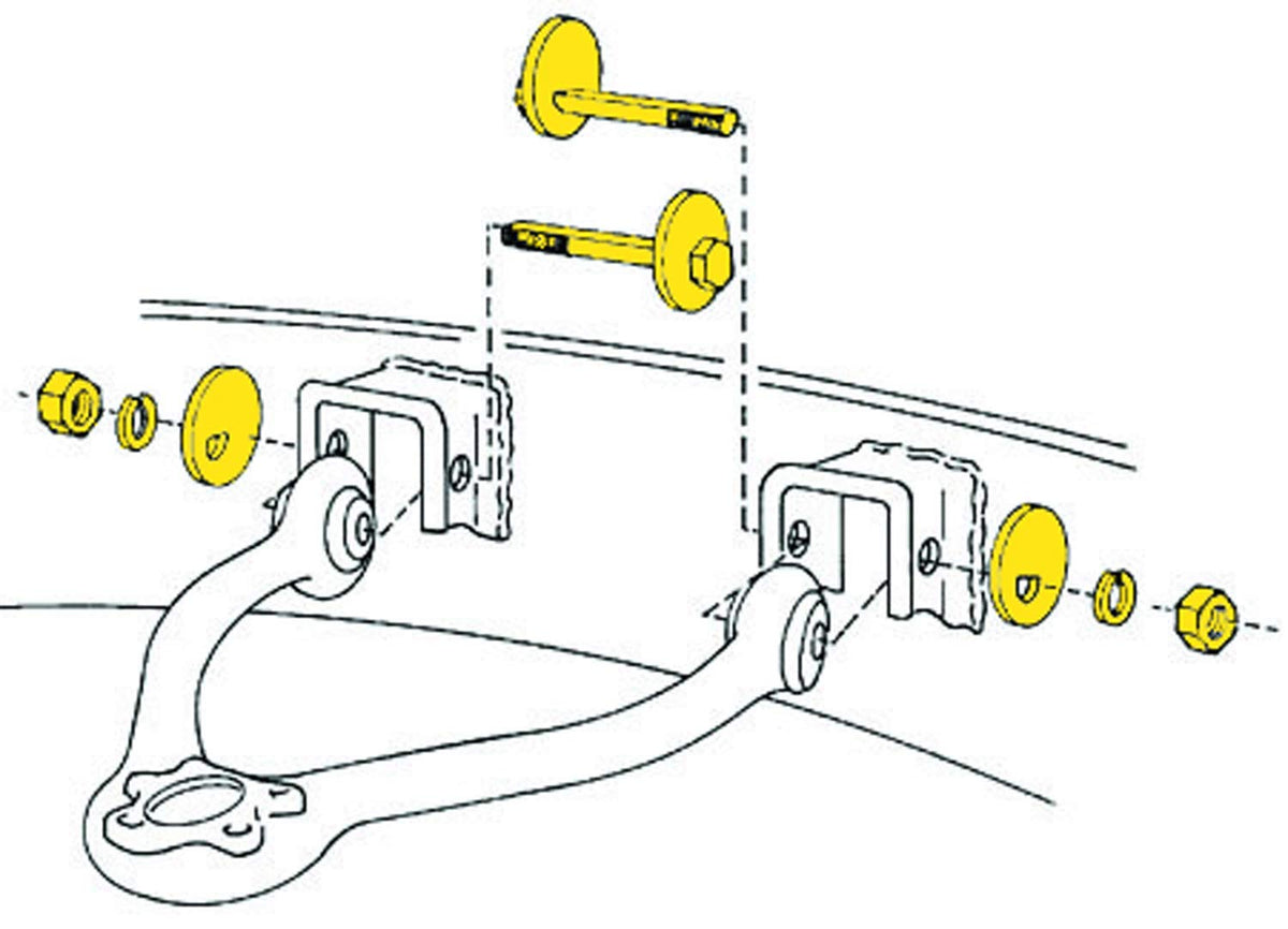 MOOG K6302 MOOG K6302 Alignment Caster / Camber Kit for 1988 - 1999 Chevrolet K1500