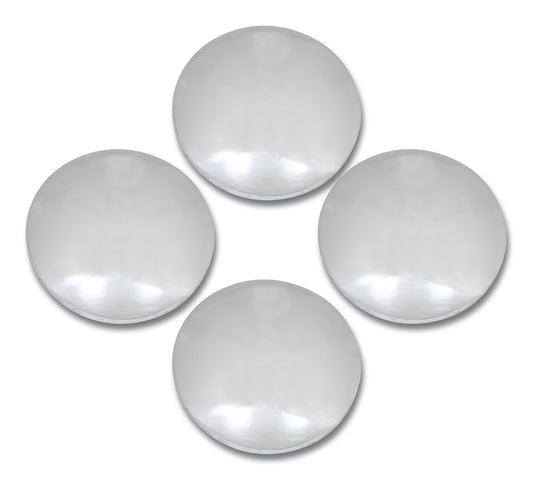 MR GASKET 4580 Mr. Gasket 4580 Baby Moon Hub Caps - Chrome