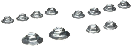 DORMAN 45384 Dorman Help! 45384 Thread Cutting Nuts Asst,Silver