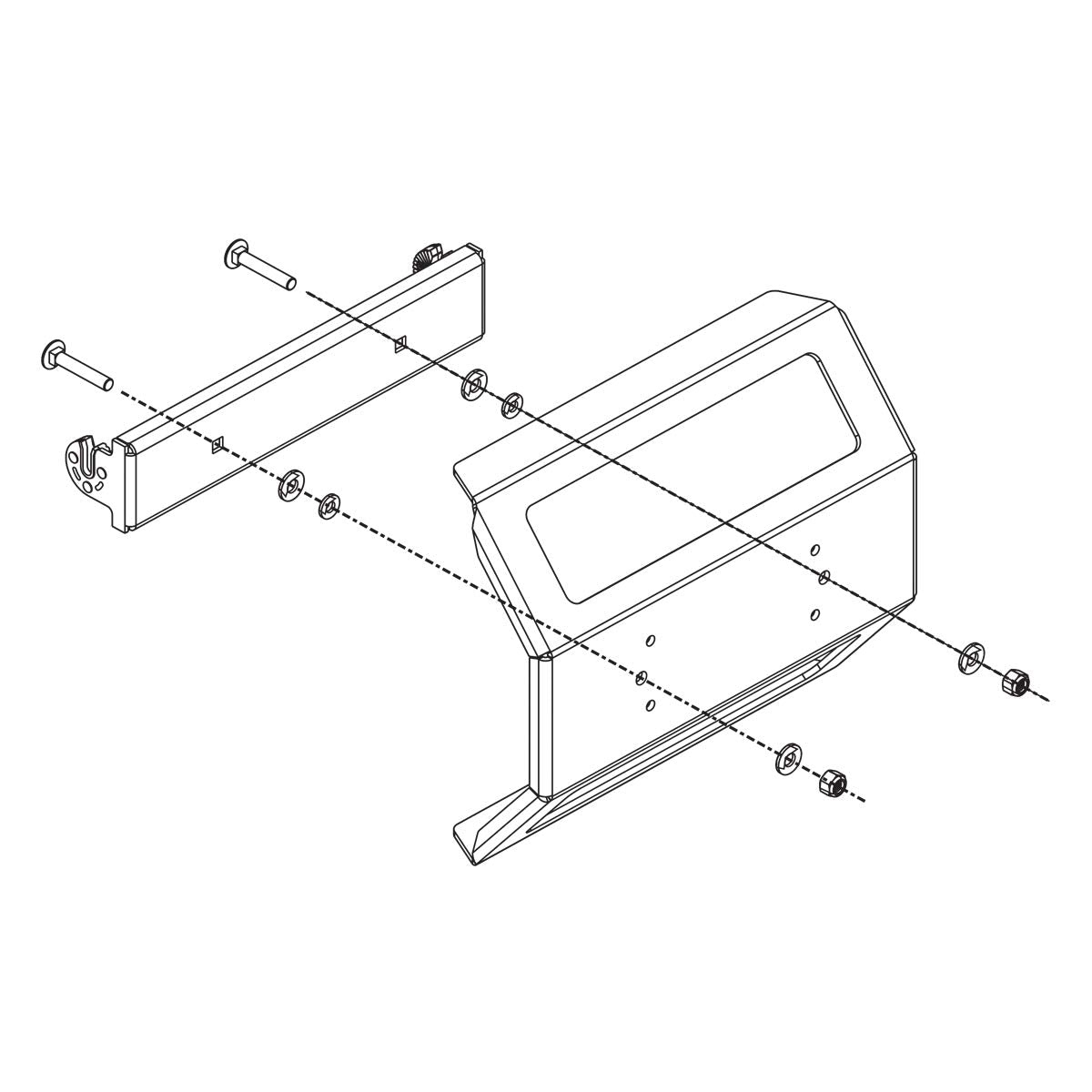HUMMINBIRD 740175-1 Humminbird 740175-1 IN DASH MOUNTING KIT HELIX 12