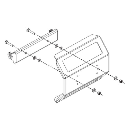 HUMMINBIRD 740175-1 Humminbird 740175-1 IN DASH MOUNTING KIT HELIX 12