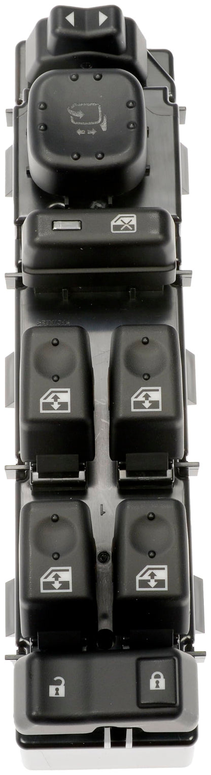 DORMAN 920-020 Dorman 920-020 Front Driver Side Master Window Switch Assembly - 8 Button Compatible with Select Cadillac/Chevrolet/GMC Models
