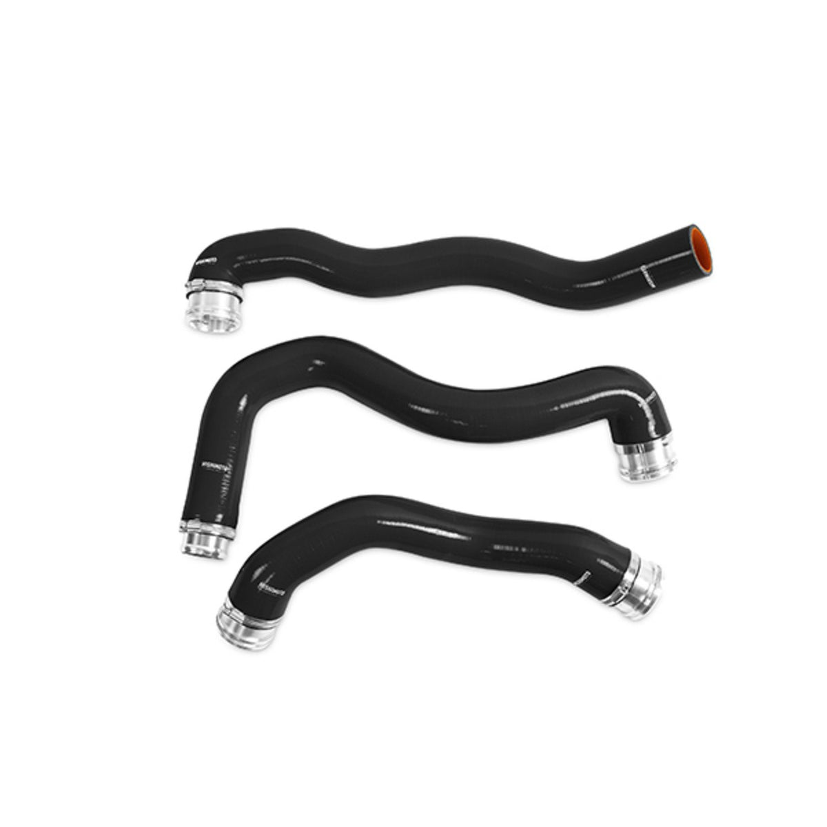 MISHIMOTO MMHOSE-F2D-08BK Mishimoto MMHOSE-F2D-08BK Silicone Radiator Hose Kit Compatible With Ford 6.4 Powerstroke 2008-2010 Black