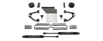 FABTECH K1059M Fabtech K1059M Budget Lift System w/Shock w/Stealth Monotube Shocks 4 in. Lift Budget Lift System w/Shock