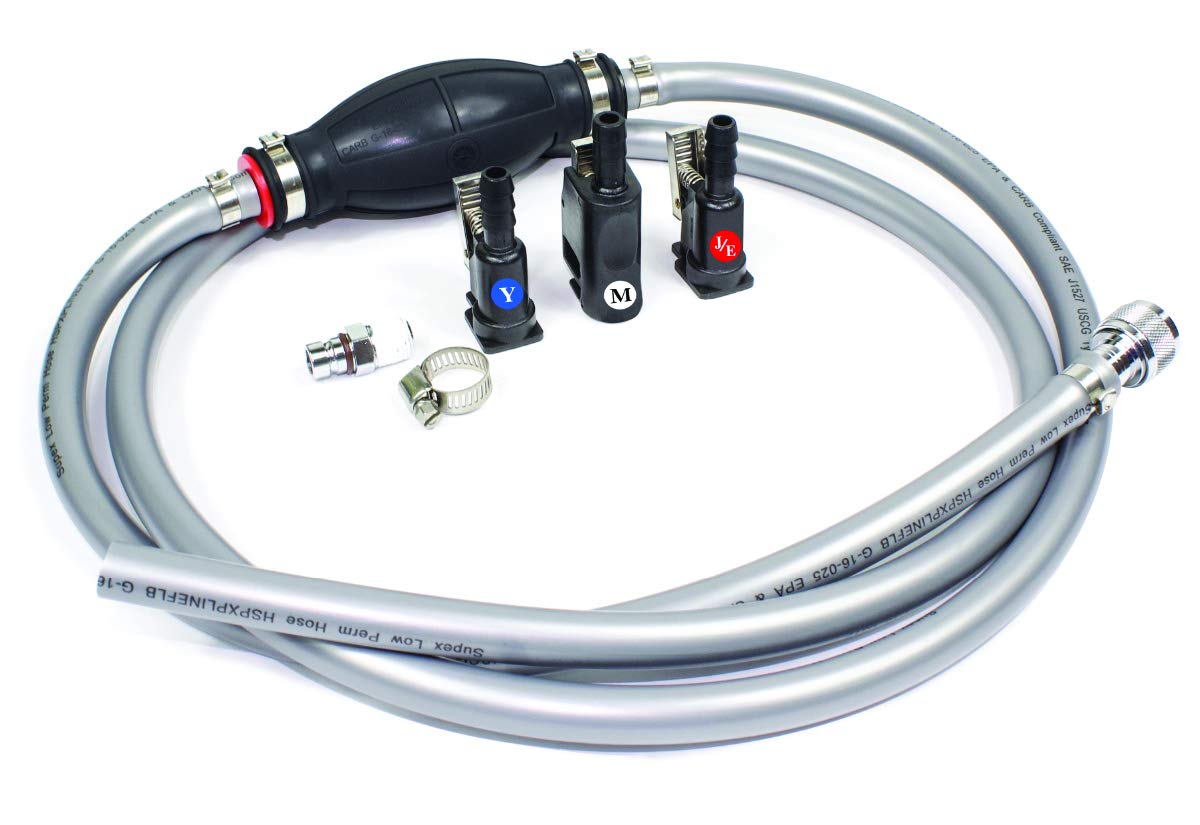 MOELLER 053701-10 Moeller Marine 053701-10, Six Gallon All-in-1 Fuel Tank Combo Package