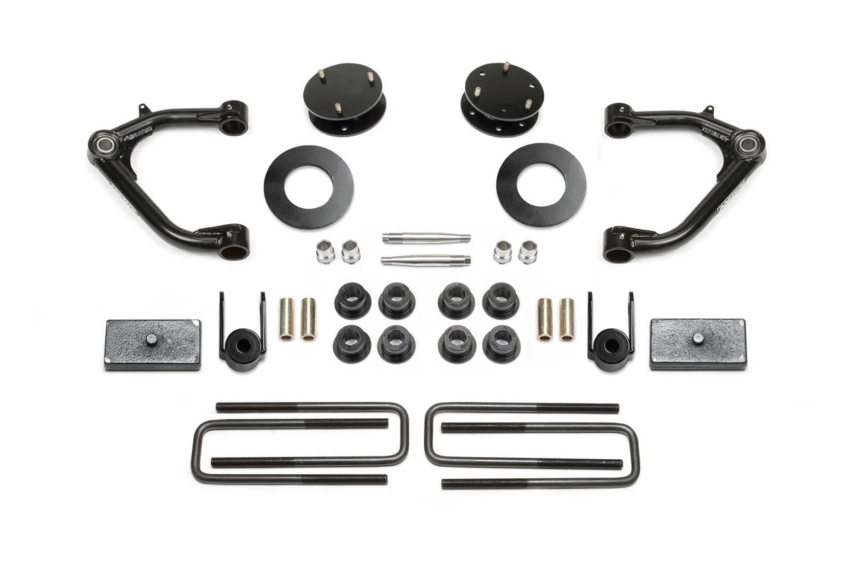FABTECH K1131 Fabtech K1131 Uniball Lift System 3.5 In. Lift w/ARC Spring Spacer Kit Uniball Lift System