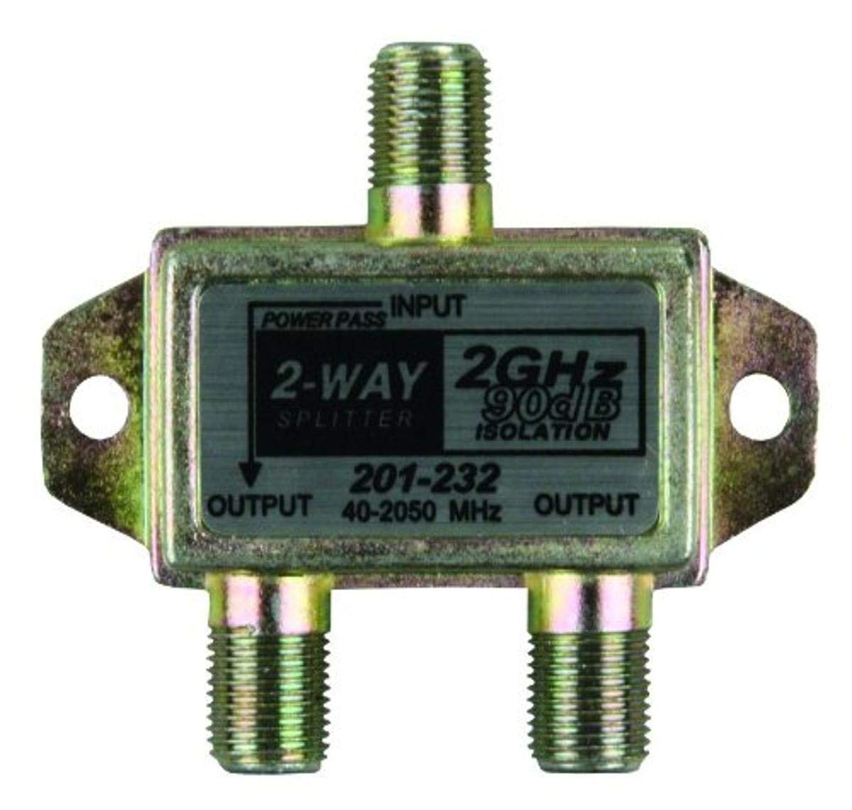 JR PRODUCTS 47355 JR Products 47355 2 GHz HD Satellite Line Splitter - 2-Way