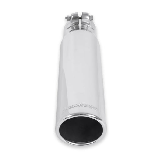 FLOWMASTER 15361 Flowmaster 15361 Exhaust Tip - 3.00 in. Rolled Angle Polished SS fits 2.50 in. Tubing - Clamp On