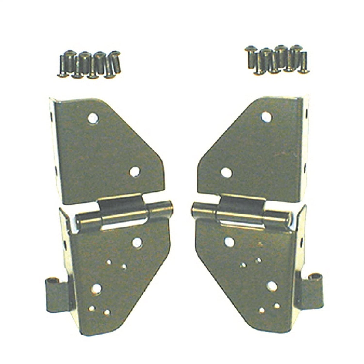RUGGED RIDGE 11209.01 Rugged Ridge Windshield Hinges for Jeep CJ/Wrangler YJ | 11209.01 | Fits 1976-1986 Jeep CJ; 1987-1995 Jeep Wrangler YJ