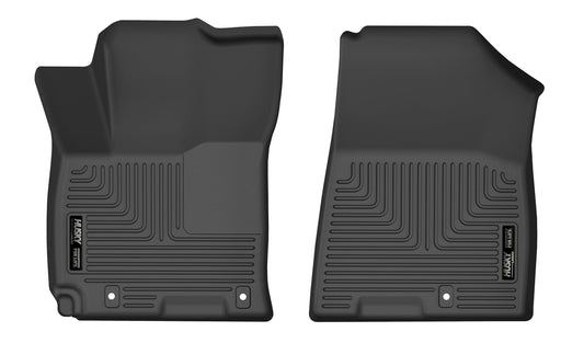 Husky Liners 15461 Husky Liners Weatherbeater Floor Mats – Fits 2020-2026 Hyundai Venue – Front Row, 1-pc Black - 15461