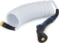 Hosecoil Spray System with 20' 3/8" Hose - White