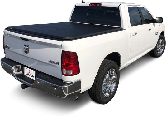LEER 630298 LEER Latitude | Fits 2019-2026 Ram with 5.7 FT Bed w/o Rambox | Easy Install, Soft Tri-Fold Truck Bed Tonneau Cover (w/o Rambox)