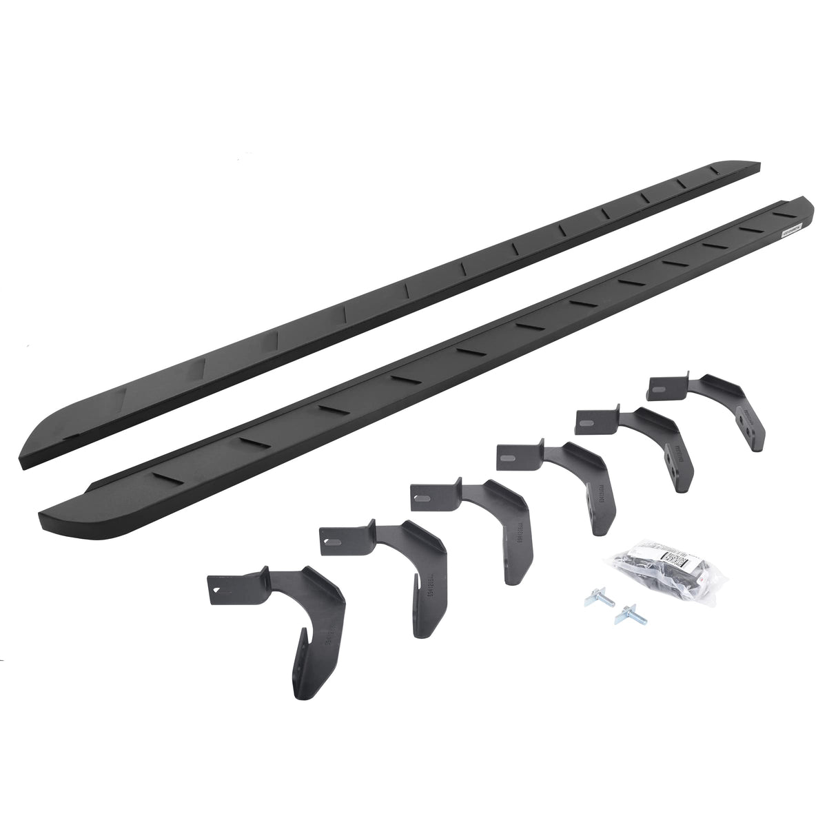 Go Rhino! 63415087SPC Go Rhino RB10 Slim Running Boards & Brackets – Galvanized Steel, Textured Black – 63415087SPC – Fits 2004-2014 Ford F-150 Super Crew Pickup