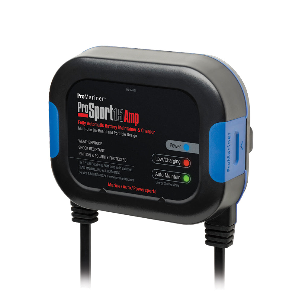 ProMariner 44001 ProMariner ProSport 1.5A Multi-Use Maintainer - 120V - 1-Bank