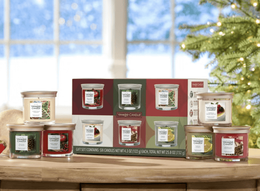 Yankee Candle Yankee Candle Small Tumbler Candle Gift Set, 6-Pack Winter Fragrances