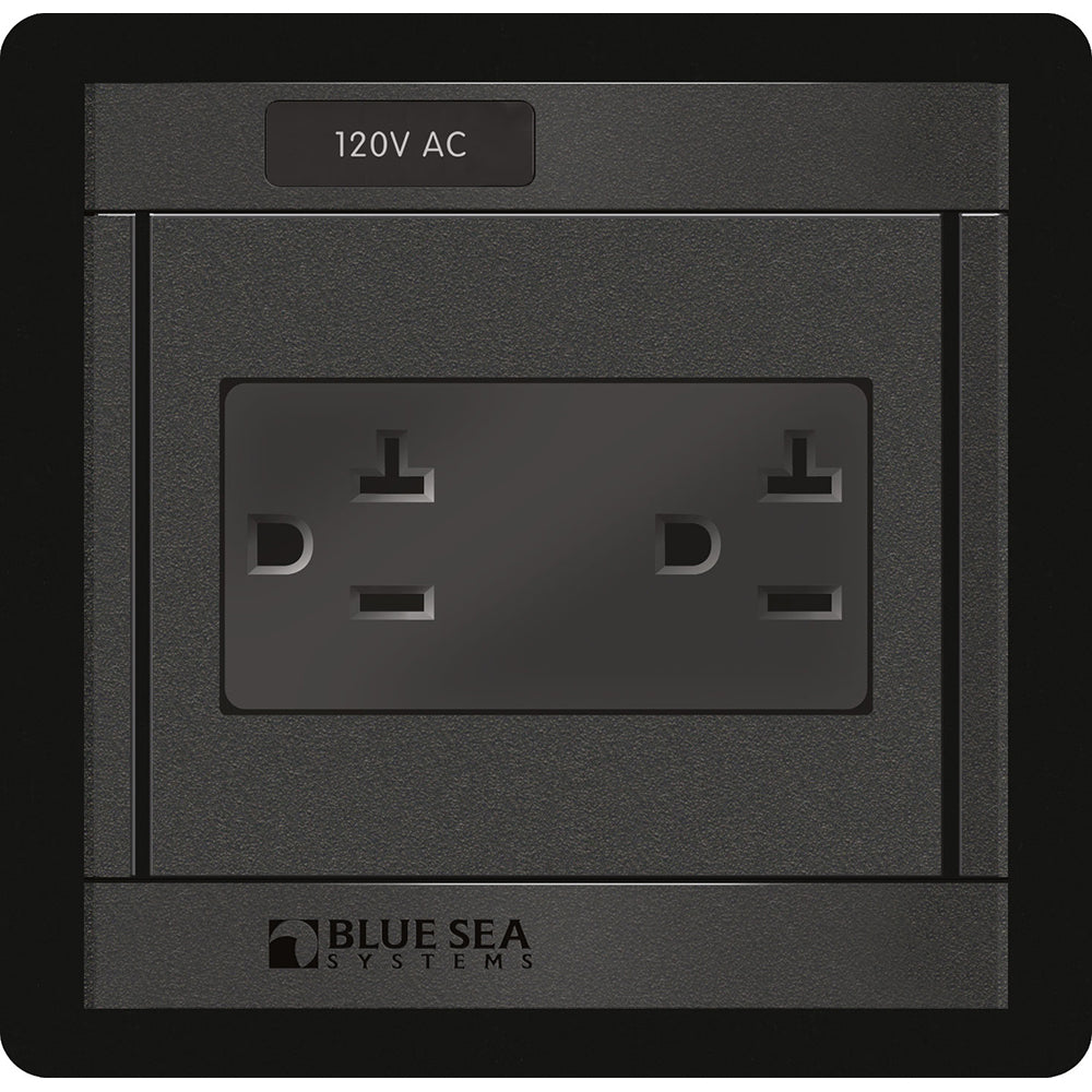 Blue Sea Systems 1479 Blue Sea 1479 360 Panel - 120V AC DUal Outlet