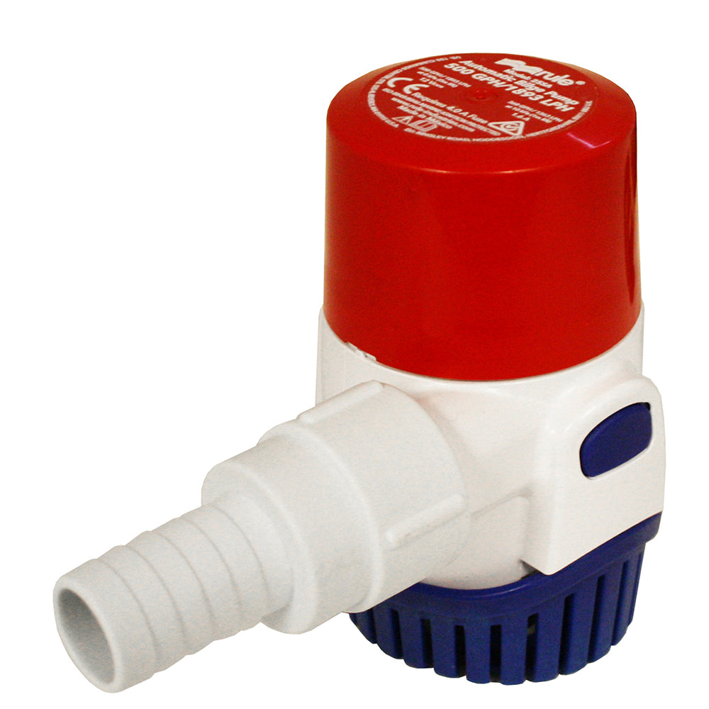 Rule 25SA Rule 500GPH Electronic Sensing Bilge Pump - 12V