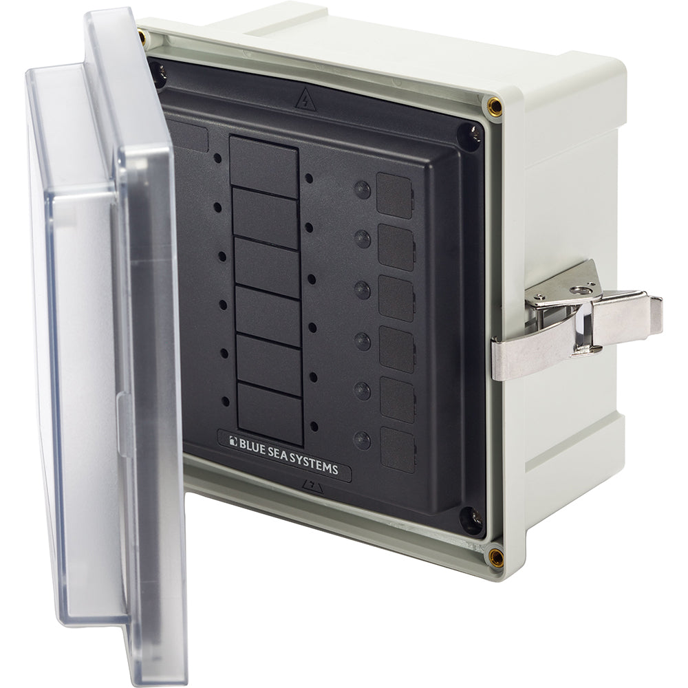 Blue Sea Systems 3113 Blue Sea 3113 - SMS Panel Enclosure w/6 Blank Circuits