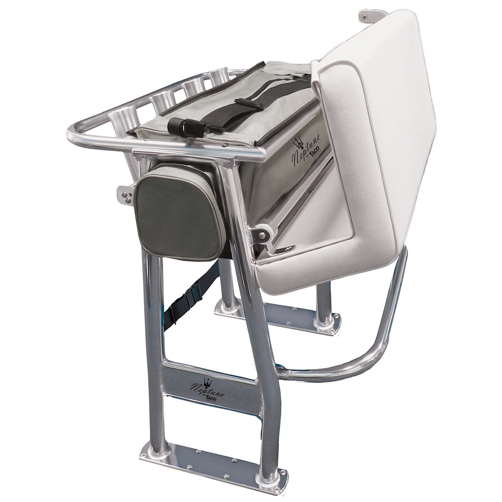 TACO Marine L10-1003-1 TACO Neptune II Leaning Post w/Tackle Storage Bag
