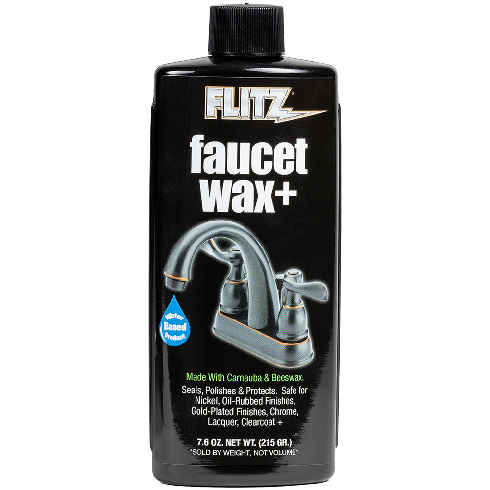 Flitz PW 02685 Flitz Faucet Waxx Plus - 7.6oz Bottle