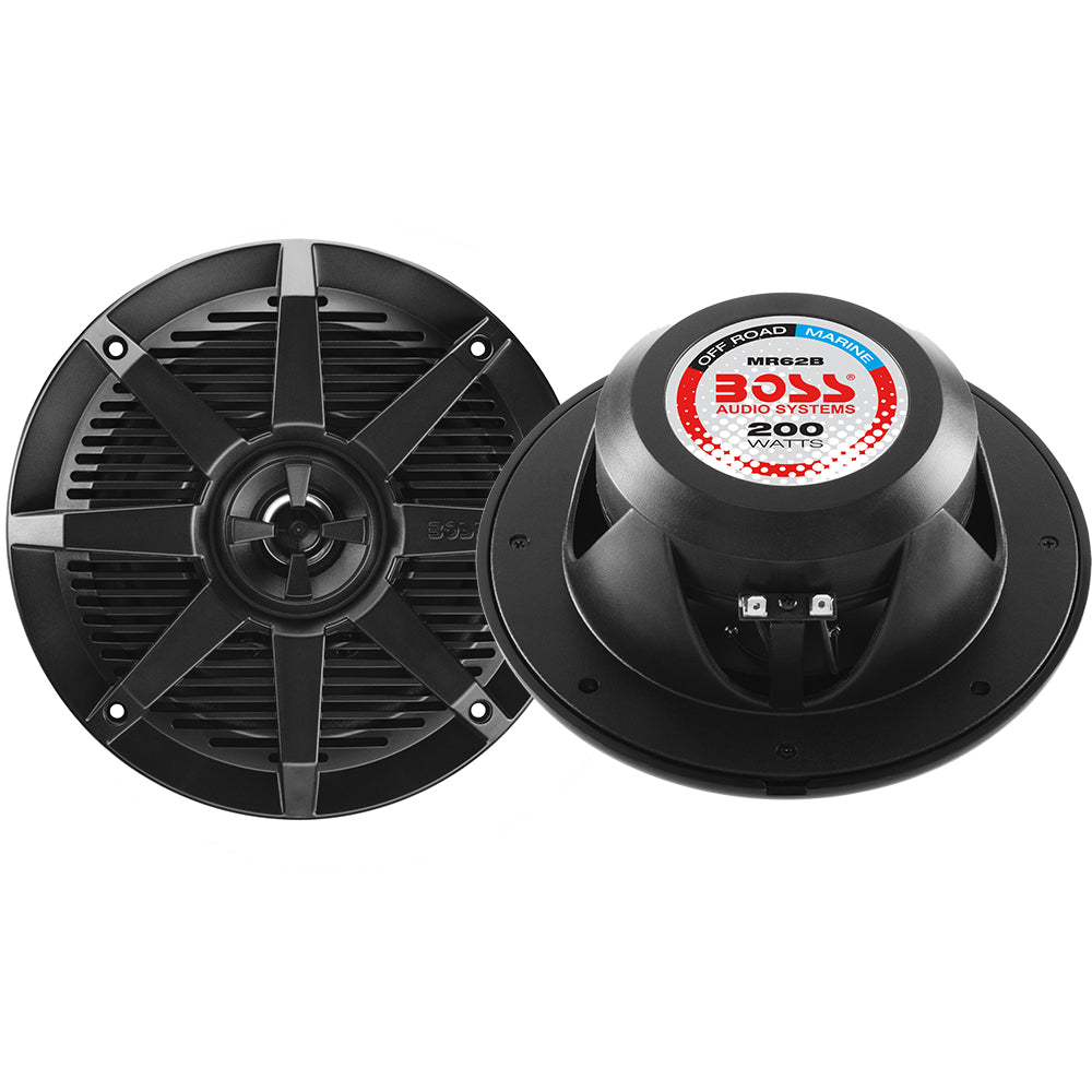 Boss Audio MR62B Boss Audio 6.5" MR62B Speaker - Black - 200W