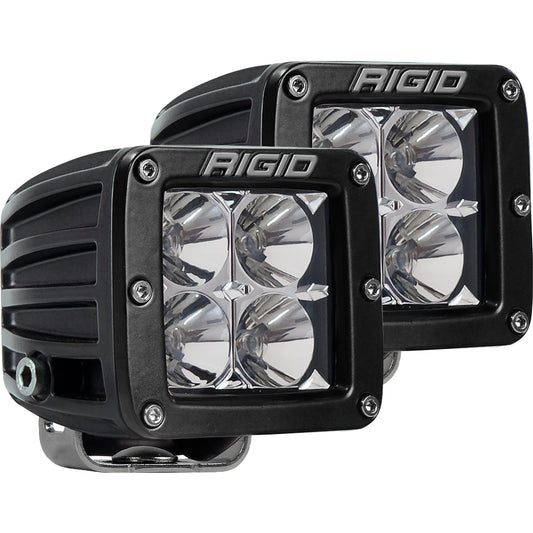 RIGID Industries 202113 RIGID Industries D-Series PRO Hybrid-Flood LED - Pair - Black