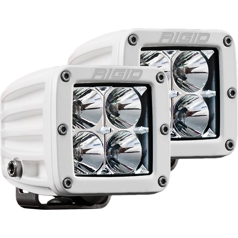Rigid Industries 602113 Rigid Industries D-Series PRO LED Light Pod Flood White, Pair