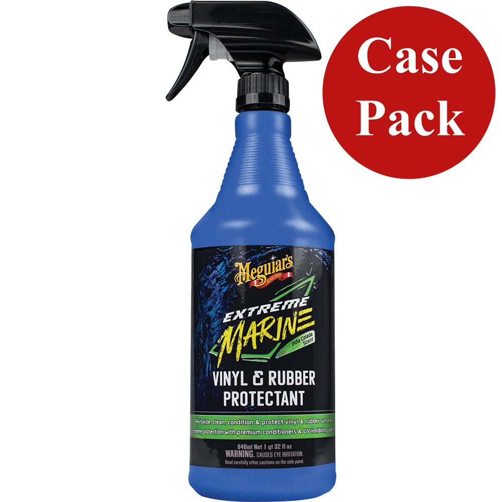 Meguiar's M180132CASE Meguiar's Extreme Marine - Vinyl &amp; Rubber Protectant - *Case of 6*